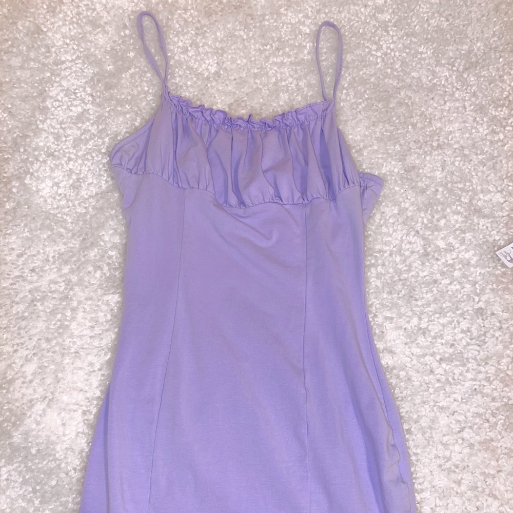 Lavender Mini Dress